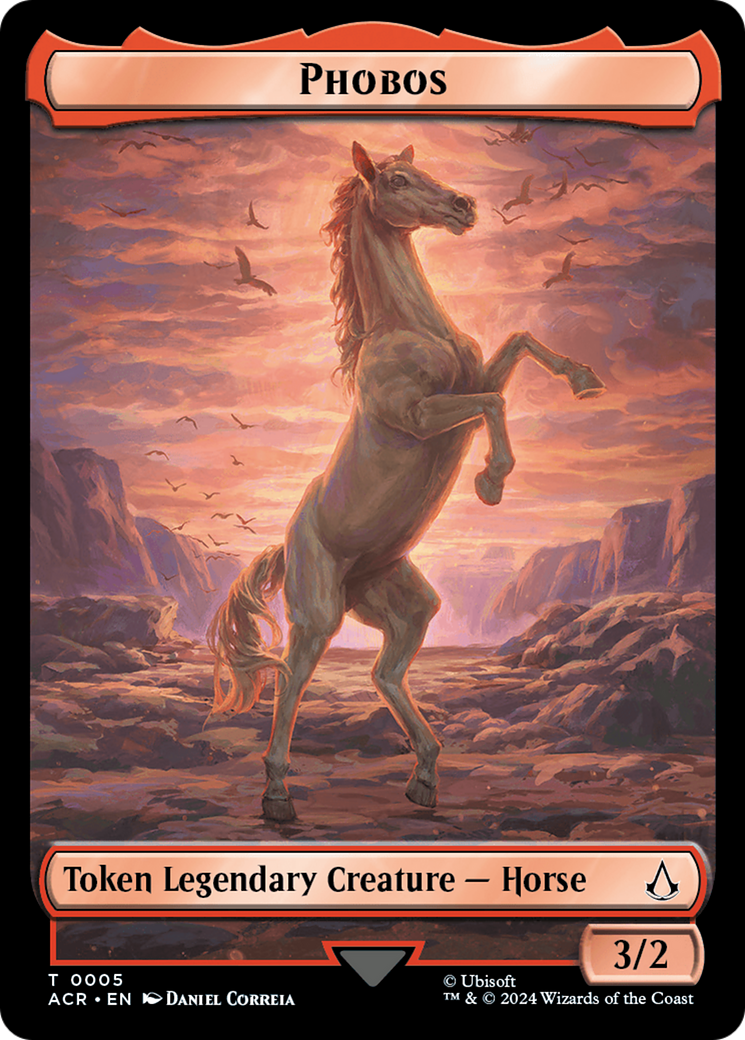 Assassin // Phobos Double-Sided Token [Assassin's Creed Tokens] | Webway Games
