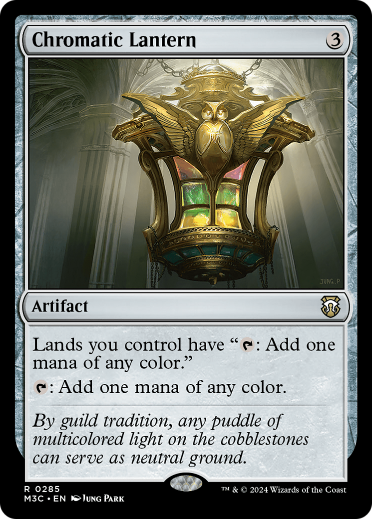 Chromatic Lantern (Ripple Foil) [Modern Horizons 3 Commander] | Webway Games