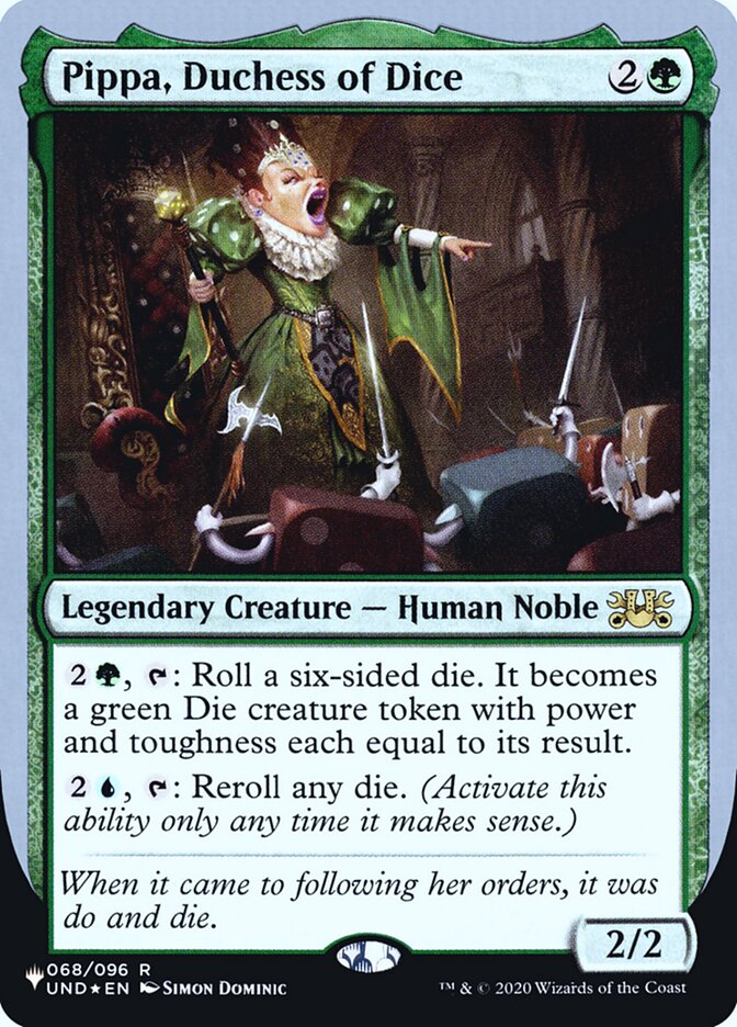 Pippa, Duchess of Dice (Unfinity Foil Edition) [The List] | Webway Games