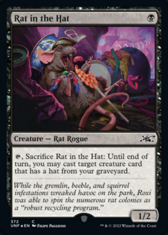 Rat in the Hat (Galaxy Foil) [Unfinity] | Webway Games