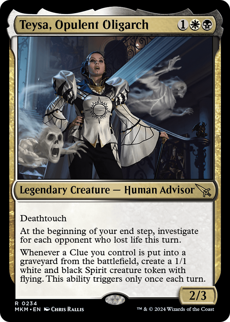 Teysa, Opulent Oligarch [Murders at Karlov Manor] | Webway Games