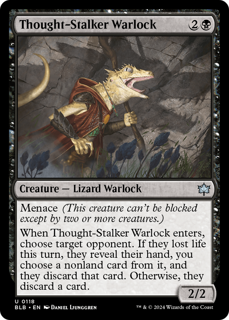 Thought-Stalker Warlock [Bloomburrow] | Webway Games