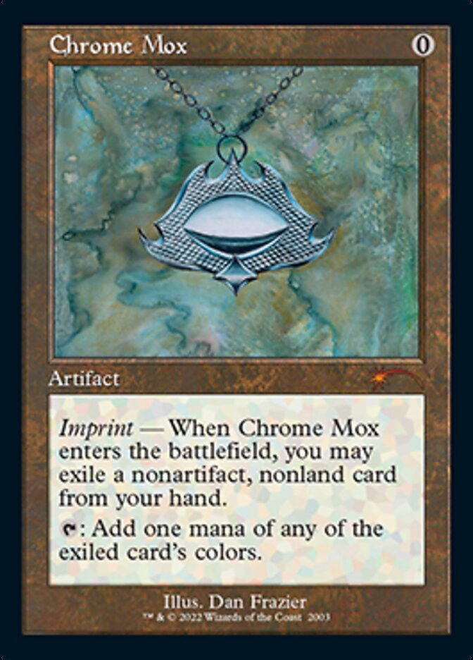 Chrome Mox (Retro) [Secret Lair Countdown Kit] | Webway Games