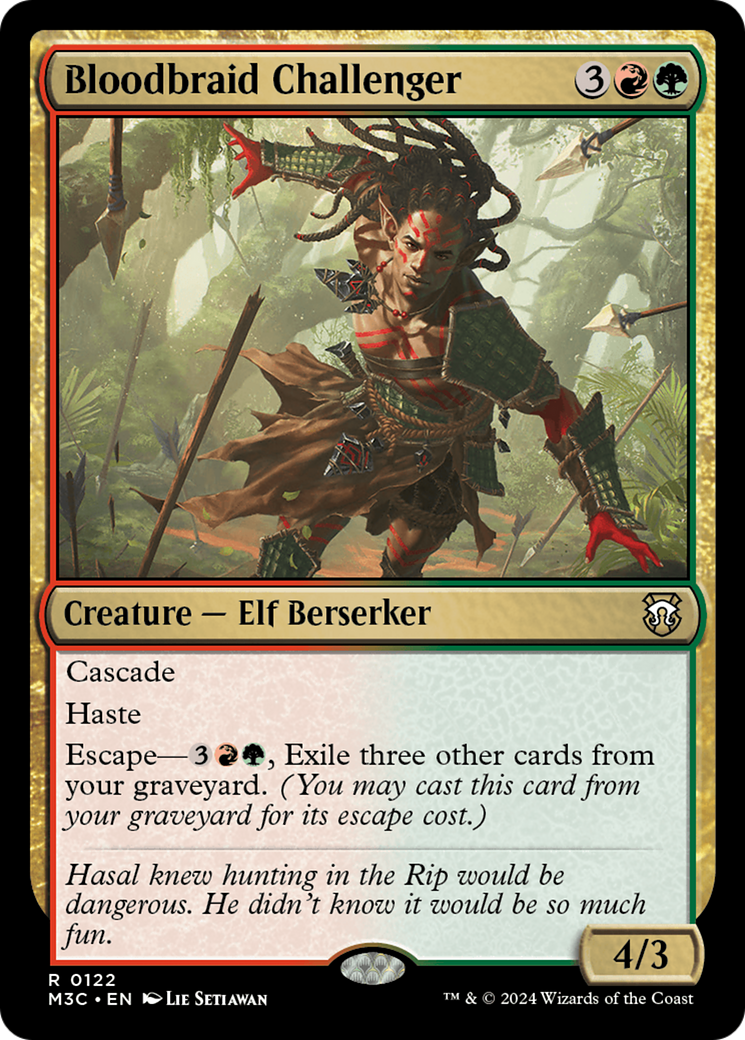 Bloodbraid Challenger [Modern Horizons 3 Commander] | Webway Games