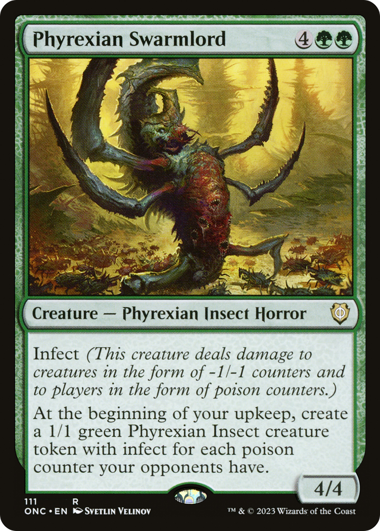 Phyrexian Swarmlord [Phyrexia: All Will Be One Commander] | Webway Games