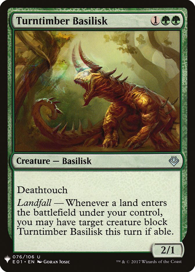 Turntimber Basilisk [Mystery Booster] | Webway Games