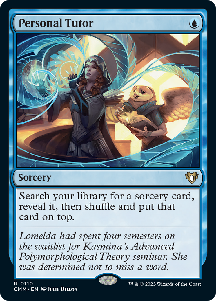 Personal Tutor [Commander Masters] | Webway Games