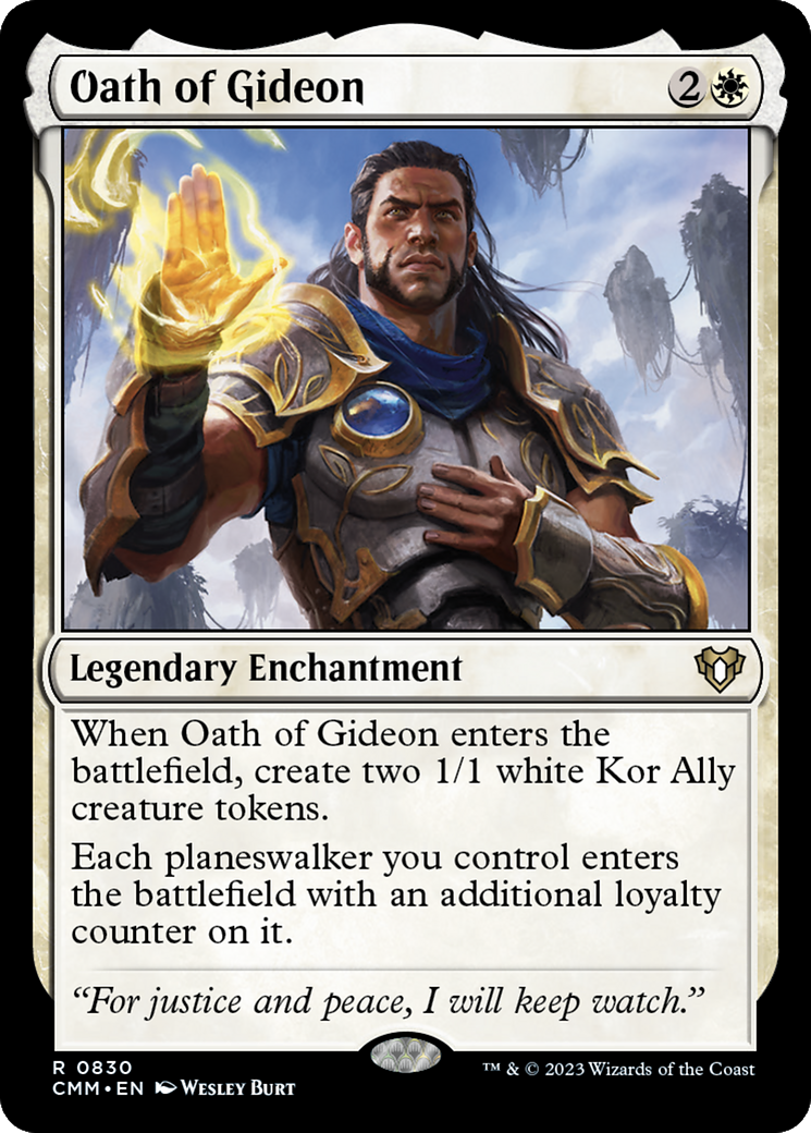 Oath of Gideon [Commander Masters] | Webway Games