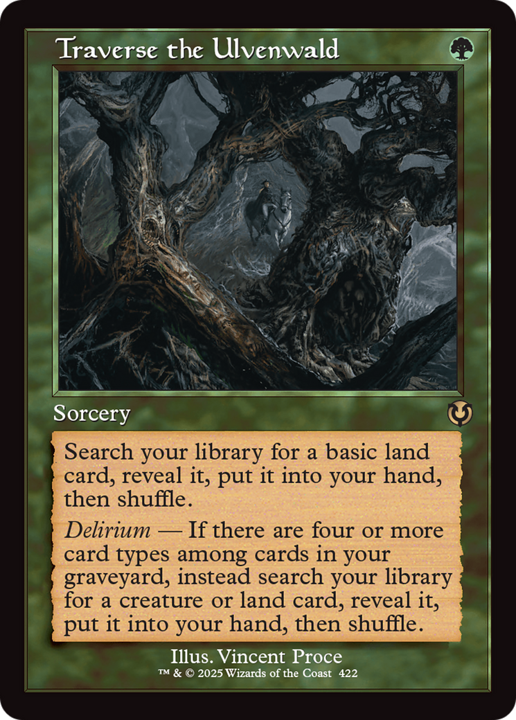 Traverse the Ulvenwald (Retro Frame) [Innistrad Remastered] | Webway Games