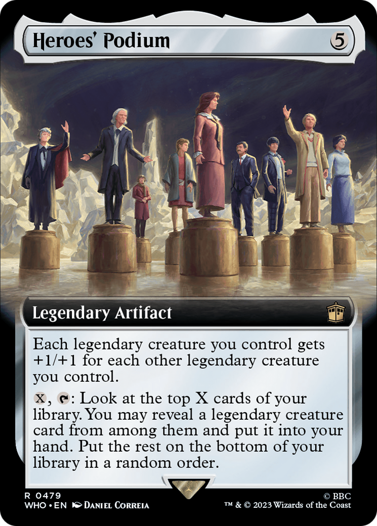Heroes' Podium (Extended Art) [Doctor Who] | Webway Games