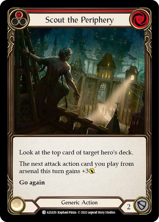 Scout the Periphery (Red) [AZL020] (Outsiders Azalea Blitz Deck) | Webway Games