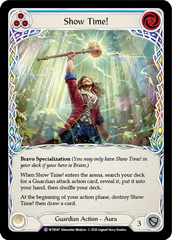 Show Time! [U-WTR047] (Welcome to Rathe Unlimited)  Unlimited Rainbow Foil | Webway Games