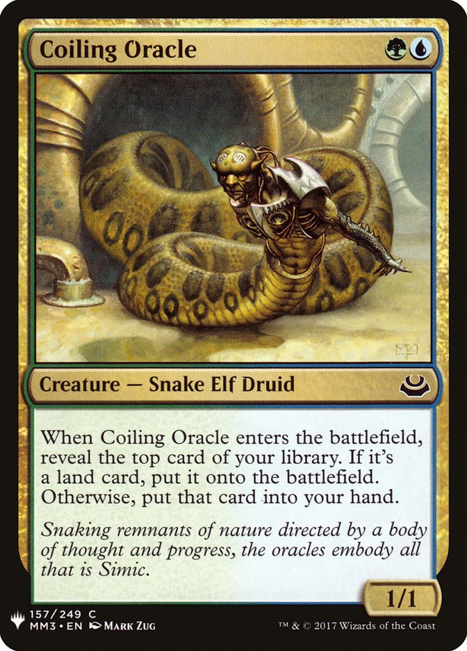 Coiling Oracle [Mystery Booster] | Webway Games