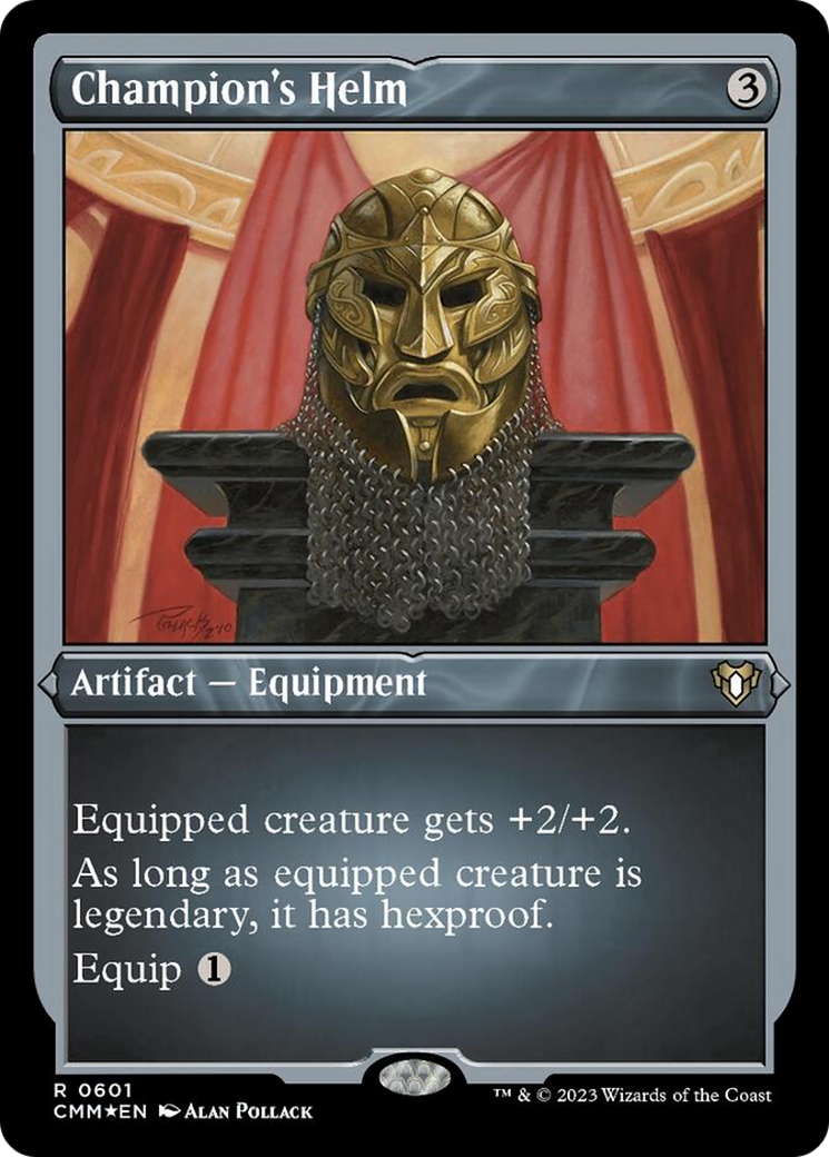 Champion's Helm (Foil Etched) [Commander Masters] | Webway Games