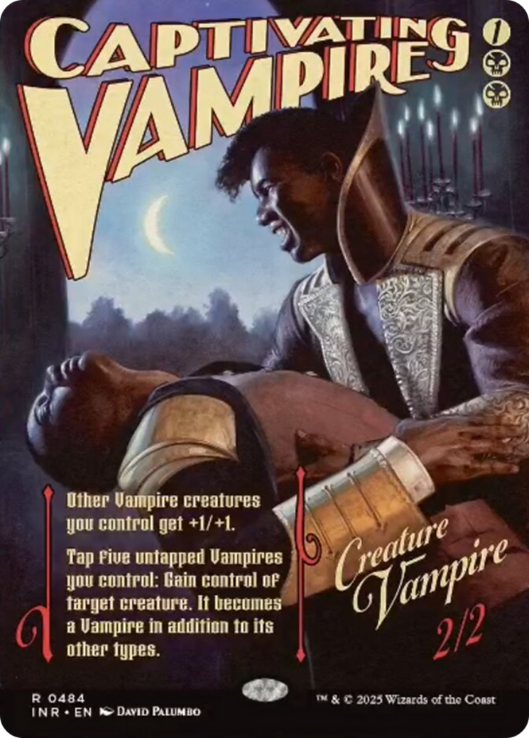 Captivating Vampire (Showcase) [Innistrad Remastered] | Webway Games