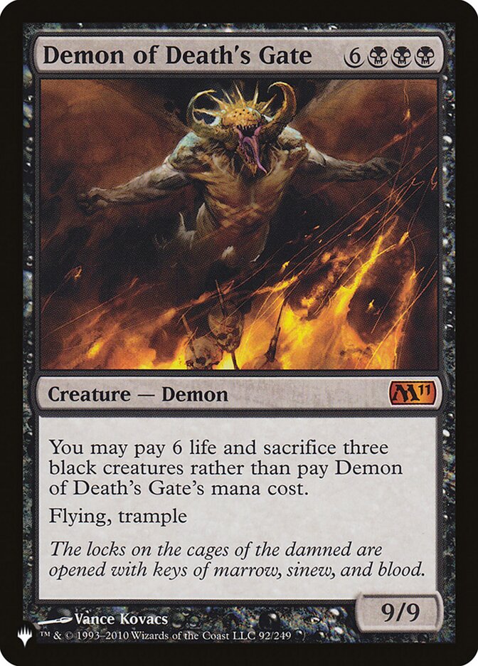 Demon of Death's Gate [The List] | Webway Games
