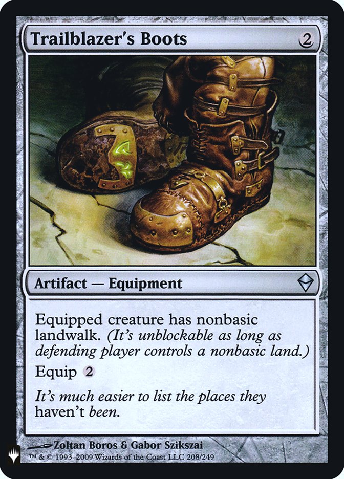 Trailblazer's Boots [Mystery Booster] | Webway Games
