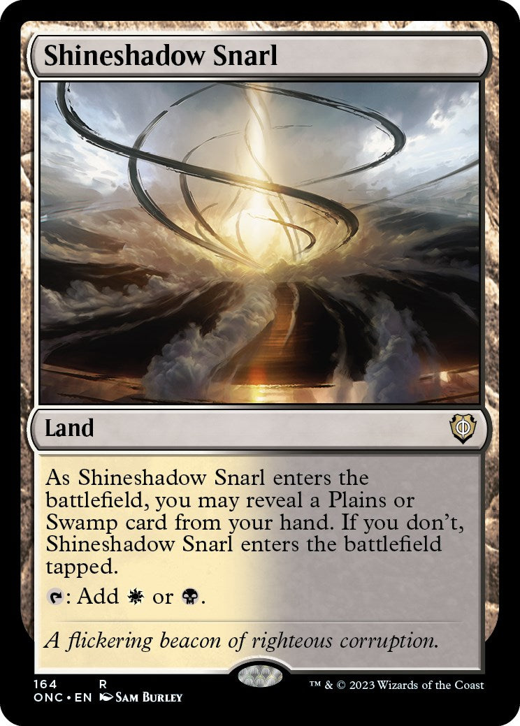 Shineshadow Snarl [Phyrexia: All Will Be One Commander] | Webway Games