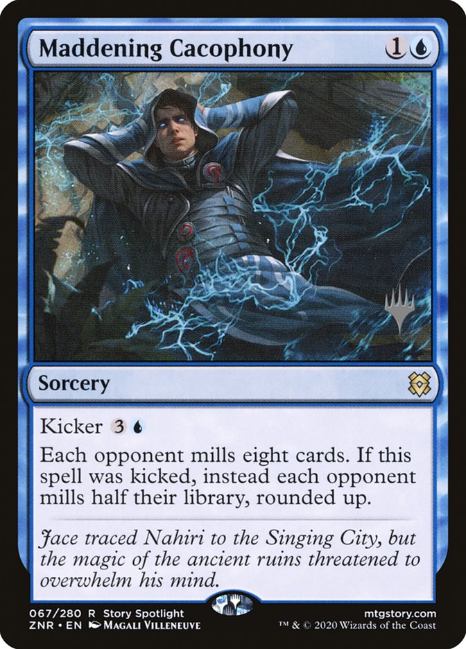 Maddening Cacophony (Promo Pack) [Zendikar Rising Promos] | Webway Games