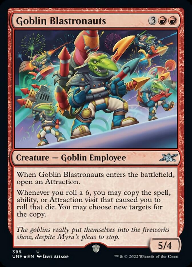Goblin Blastronauts (Galaxy Foil) [Unfinity] | Webway Games