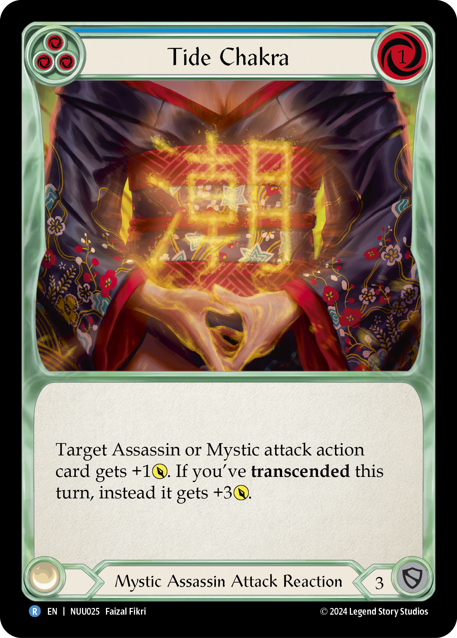 Tide Chakra [NUU025] (Part the Mistveil Nuu Blitz Deck) | Webway Games