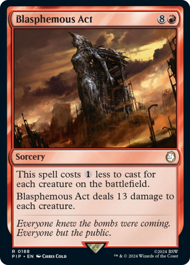 Blasphemous Act [Fallout] | Webway Games