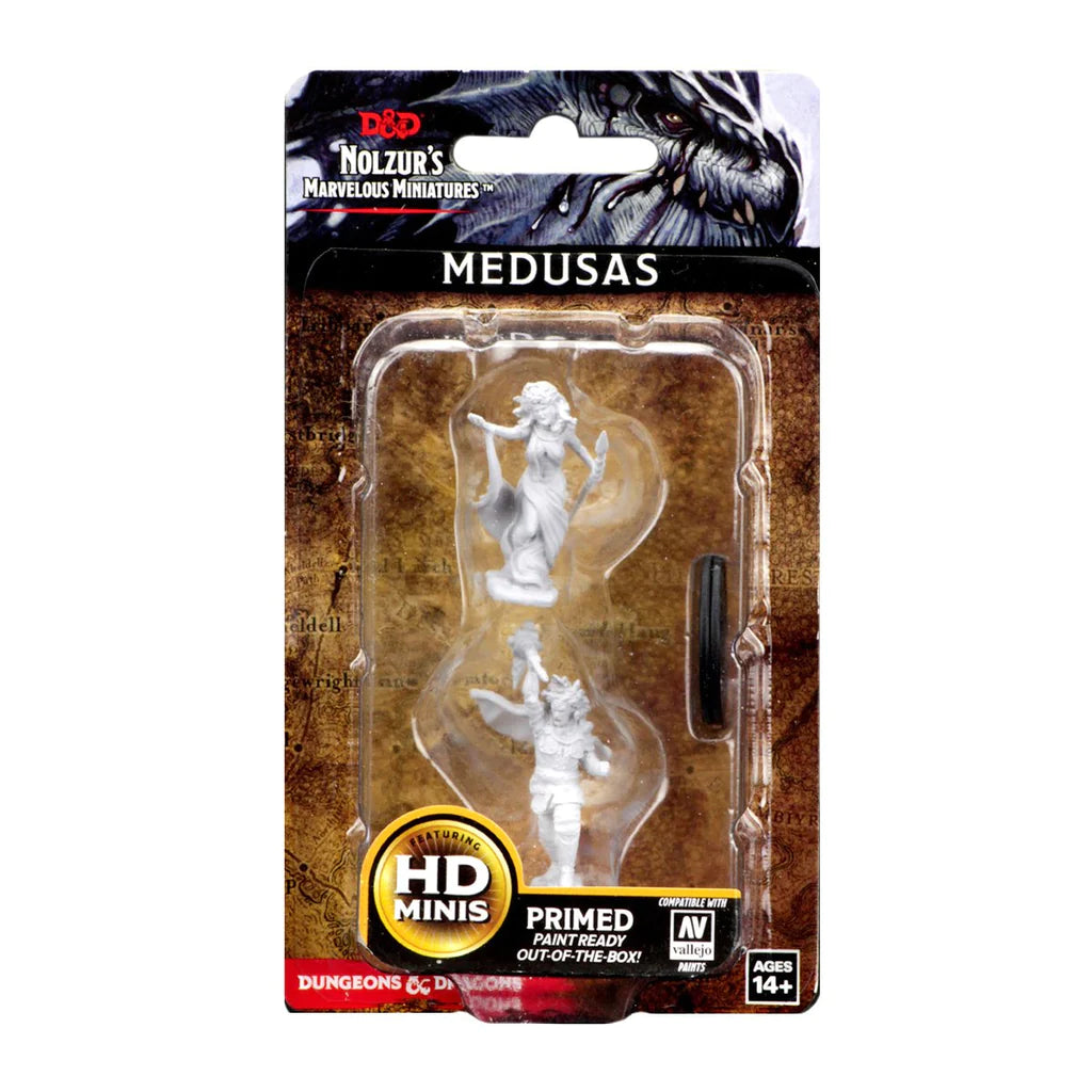 D&D NOLZUR'S MARVELOUS MINIATURES: MEDUSAS | Webway Games