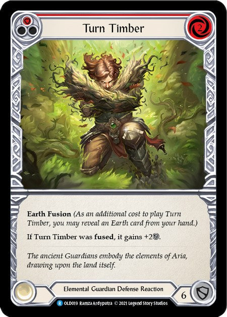 Turn Timber (Red) [OLD019] (Tales of Aria Oldhim Blitz Deck)  1st Edition Normal | Webway Games