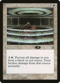 Greater Realm of Preservation (Oversized) [Oversize Cards] | Webway Games