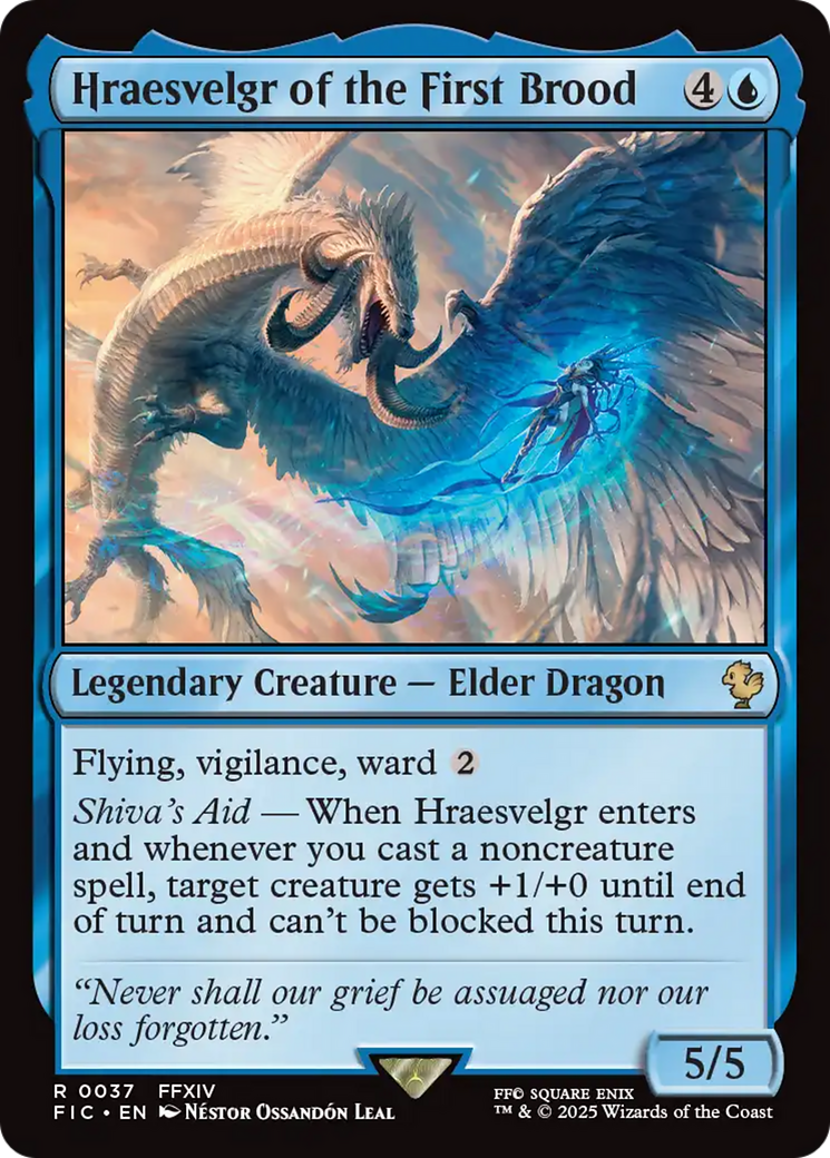 Hraesvelgr of the First Brood [FINAL FANTASY Commander] | Webway Games