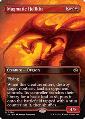 Magmatic Hellkite (Borderless) [Tarkir: Dragonstorm] | Webway Games