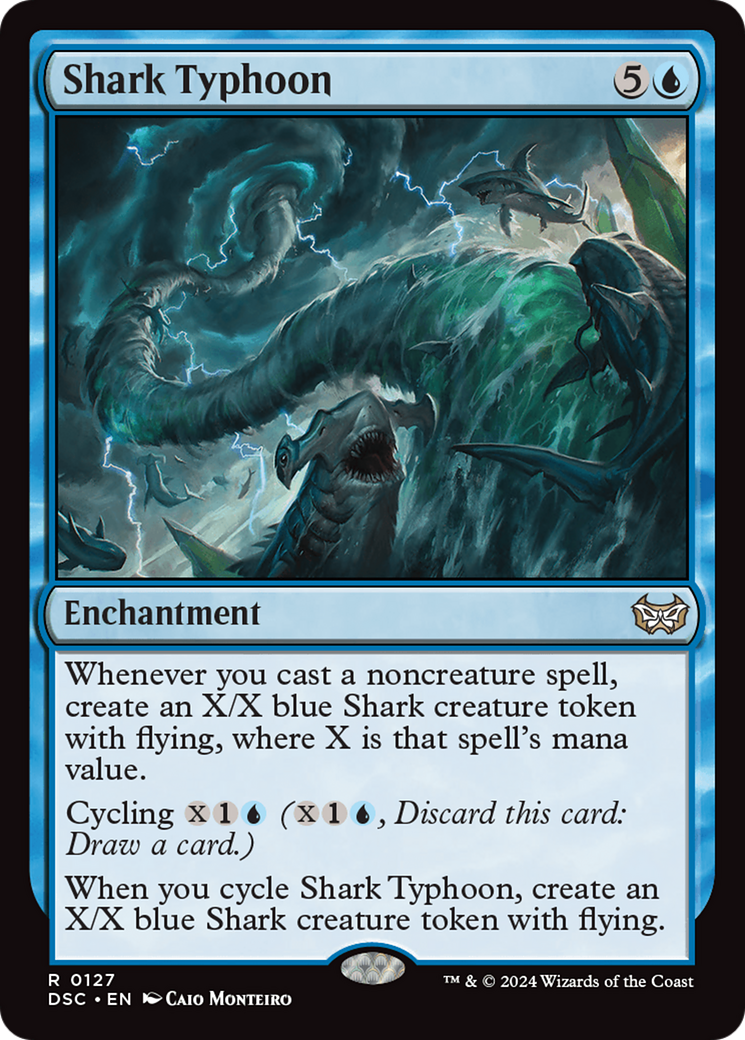 Shark Typhoon [Duskmourn: House of Horror Commander] | Webway Games