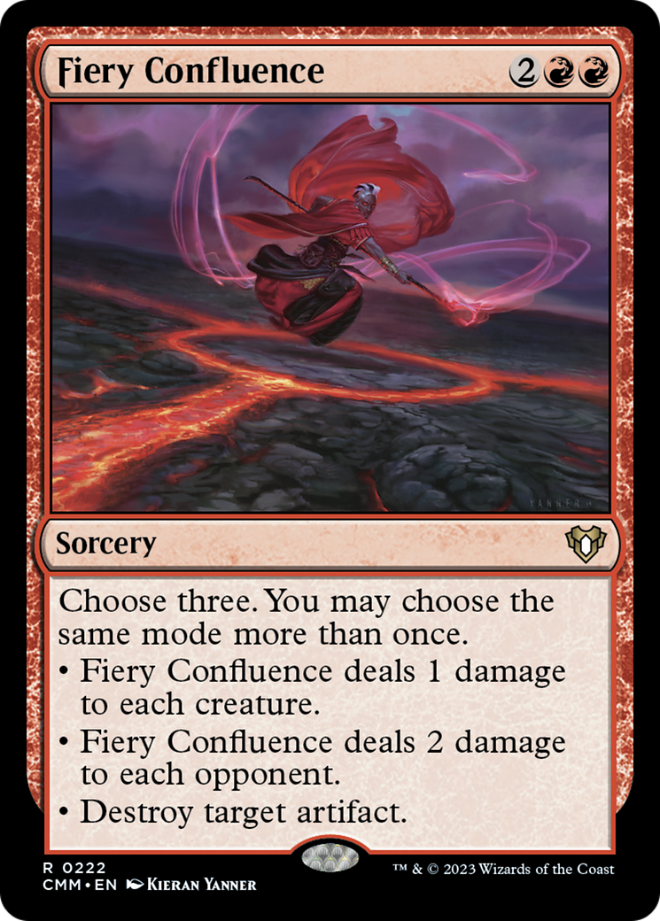 Fiery Confluence [Commander Masters] | Webway Games