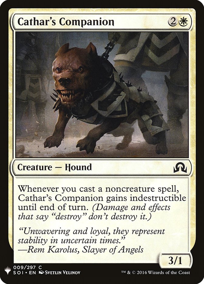 Cathar's Companion [Mystery Booster] | Webway Games