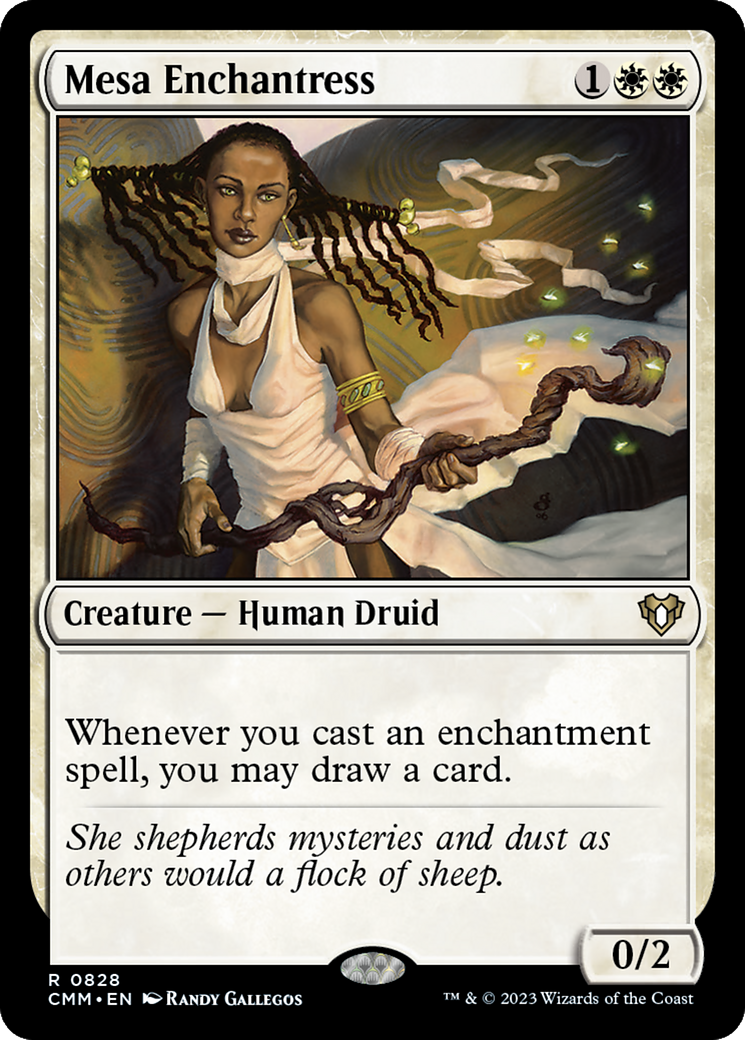 Mesa Enchantress [Commander Masters] | Webway Games