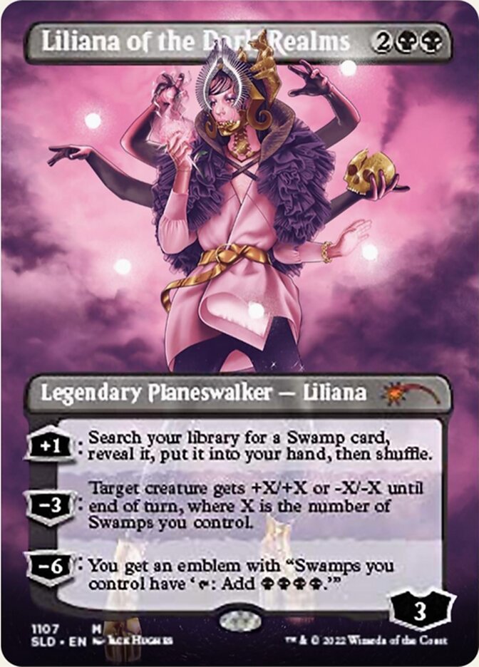 Liliana of the Dark Realms (Borderless) [Secret Lair Drop Series] | Webway Games