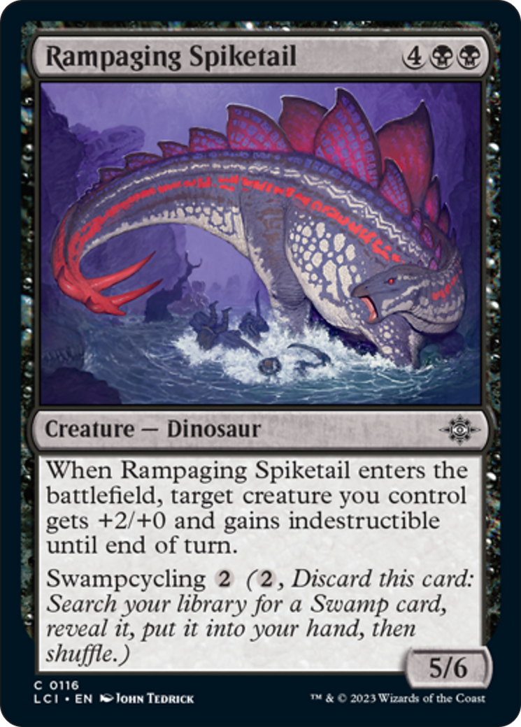 Rampaging Spiketail [The Lost Caverns of Ixalan] | Webway Games