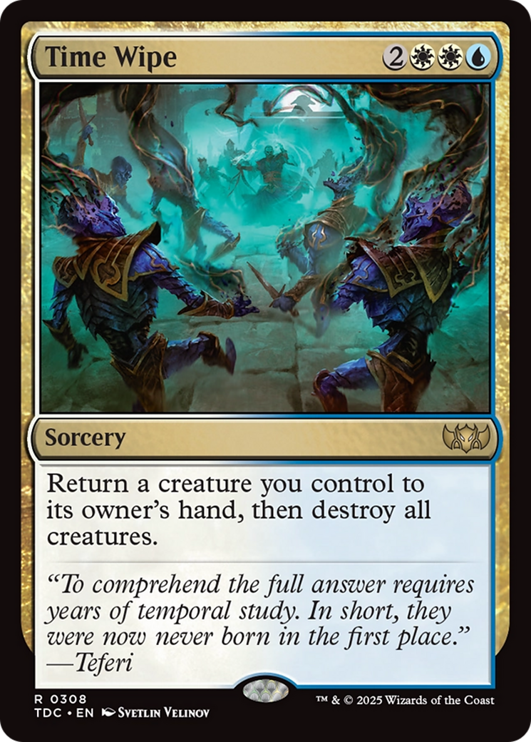 Time Wipe [Tarkir: Dragonstorm Commander] | Webway Games