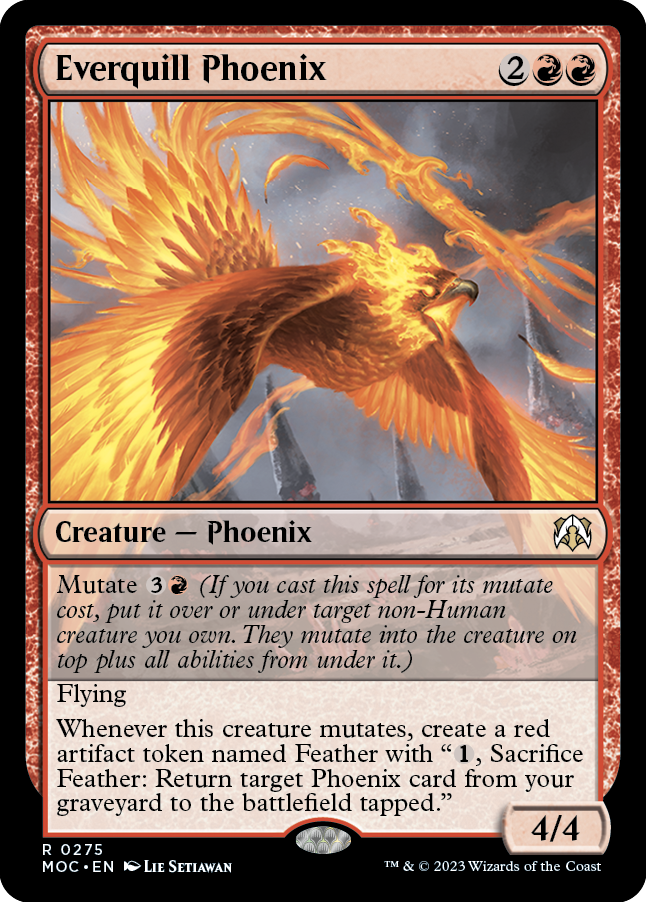 Everquill Phoenix [March of the Machine Commander] | Webway Games