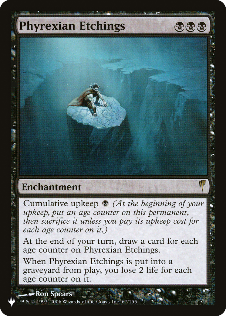 Phyrexian Etchings [The List] | Webway Games