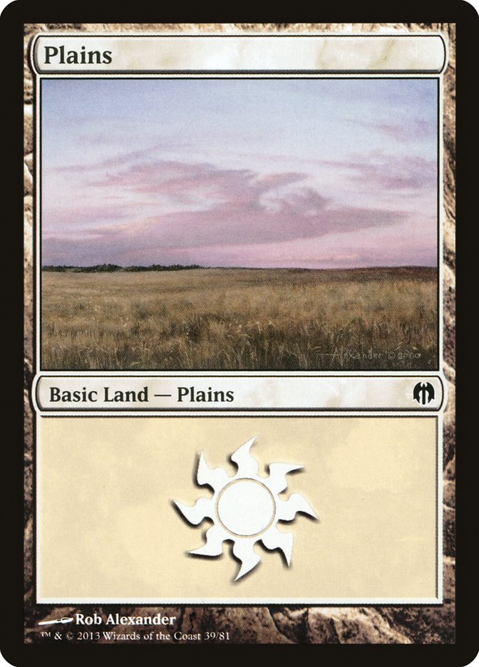 Plains (39) [Duel Decks: Heroes vs. Monsters] | Webway Games