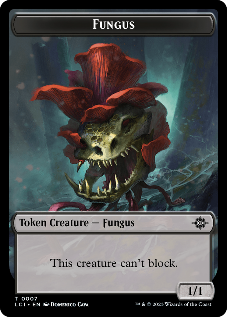 Copy // Fungus Double-Sided Token [The Lost Caverns of Ixalan Tokens] | Webway Games