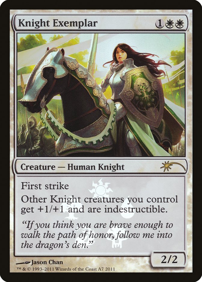 Knight Exemplar [Resale Promos] | Webway Games