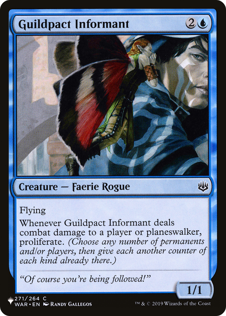 Guildpact Informant [The List] | Webway Games