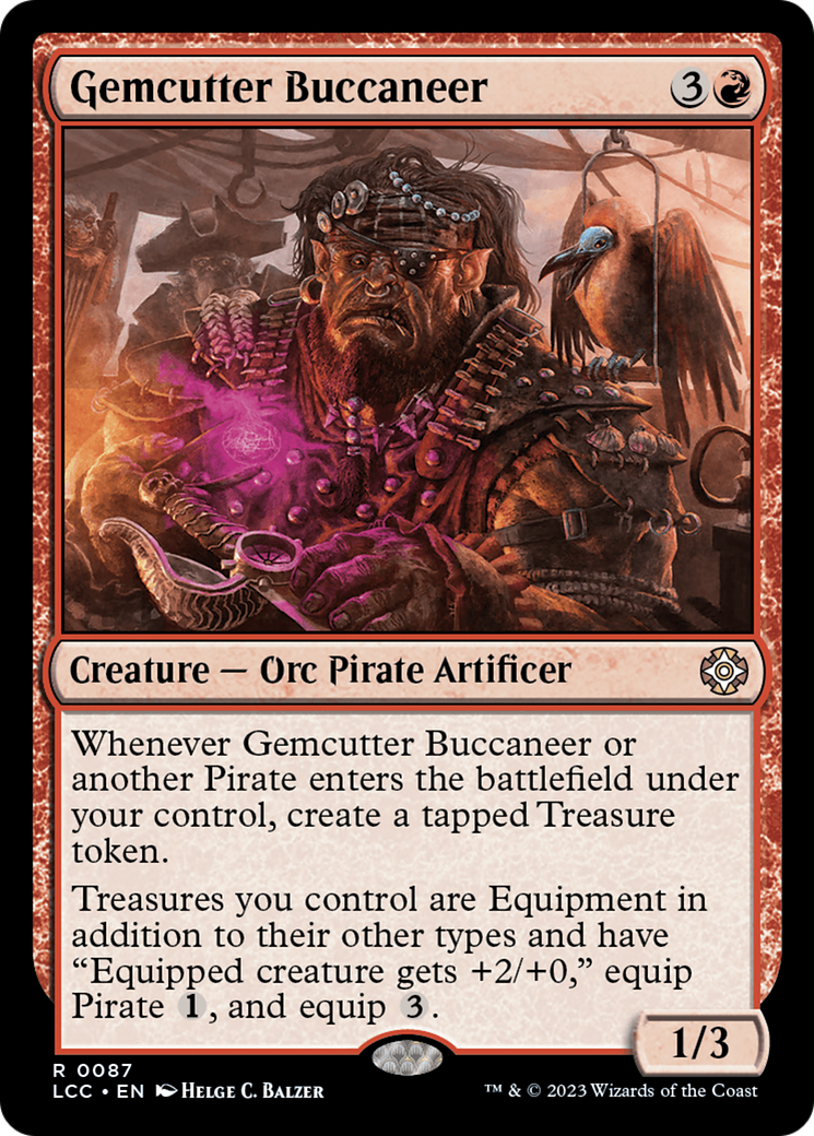 Gemcutter Buccaneer [The Lost Caverns of Ixalan Commander] | Webway Games