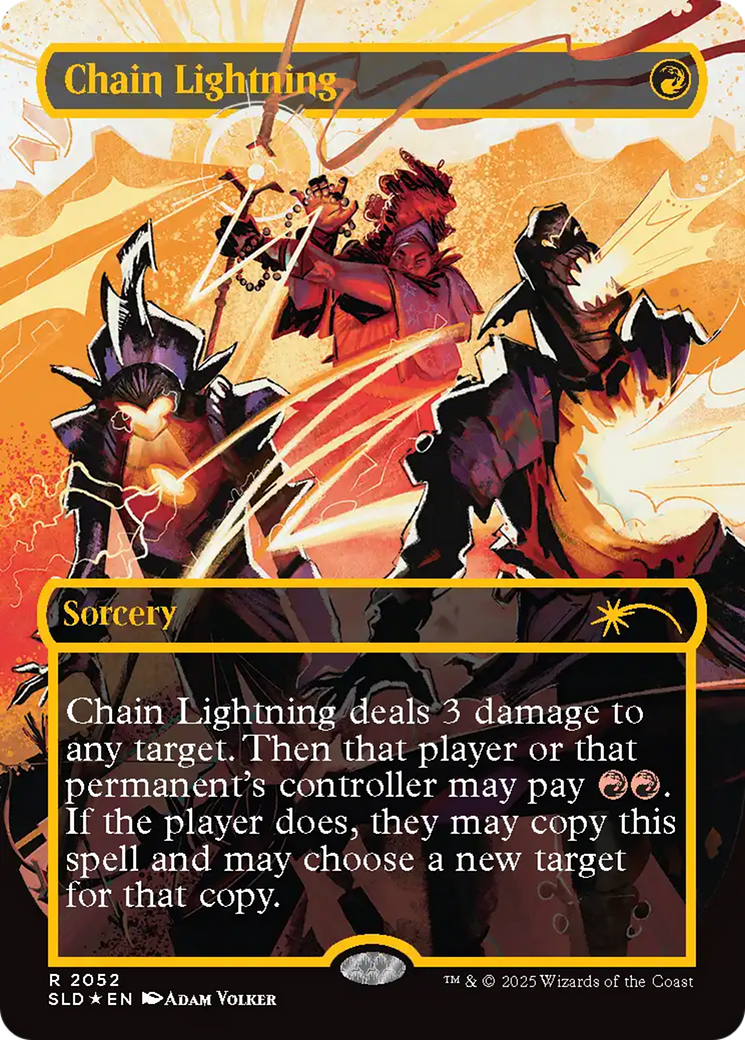 Chain Lightning (2047) (Raised Foil) [Secret Lair Drop Series] | Webway Games