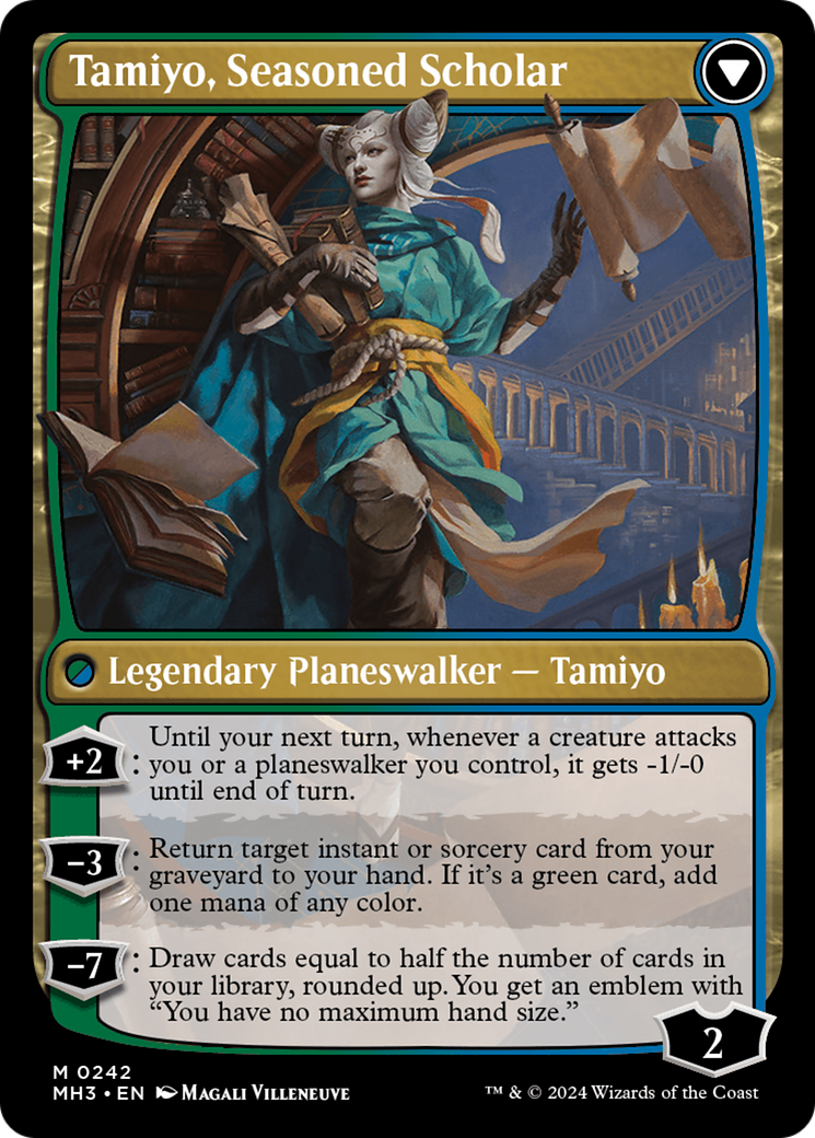 Tamiyo, Inquisitive Student // Tamiyo, Seasoned Scholar [Modern Horizons 3] | Webway Games