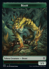 Satyr // Beast Double-Sided Token [Commander Legends: Battle for Baldur's Gate Tokens] | Webway Games