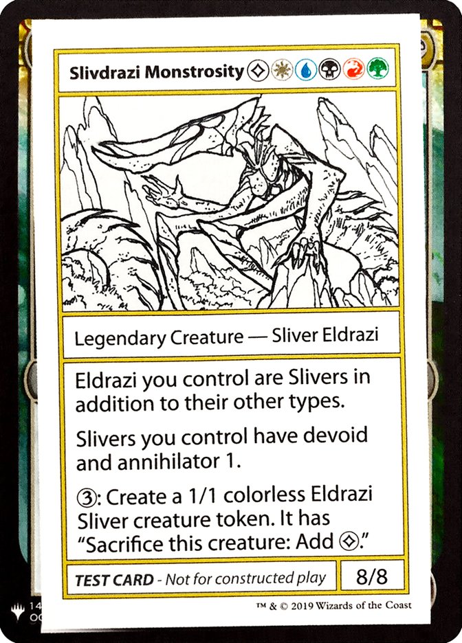 Slivdrazi Monstrosity [Mystery Booster Playtest Cards] | Webway Games