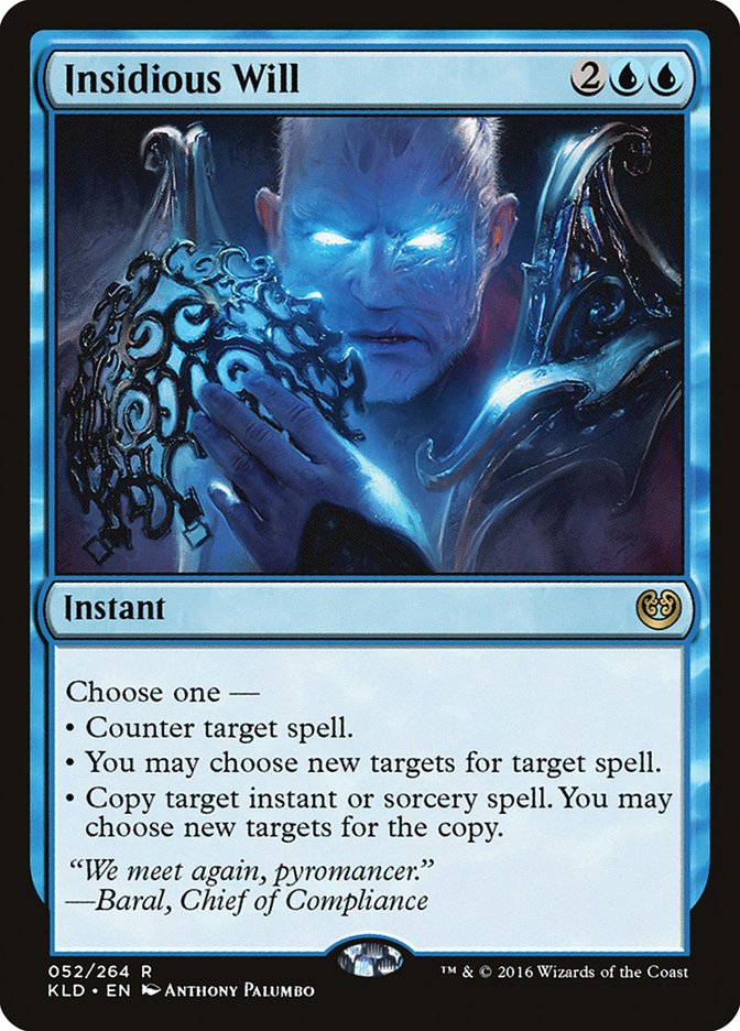 Insidious Will [Kaladesh] | Webway Games